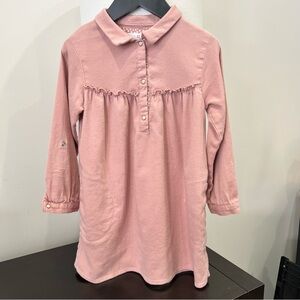 Zara Pink Long-Sleeve Dress